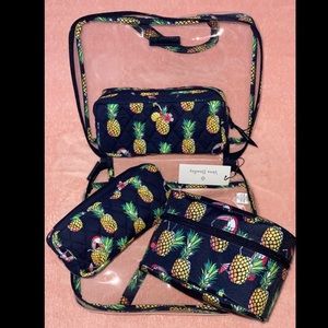 Vera Bradley 4 Piece Travel Organizer
